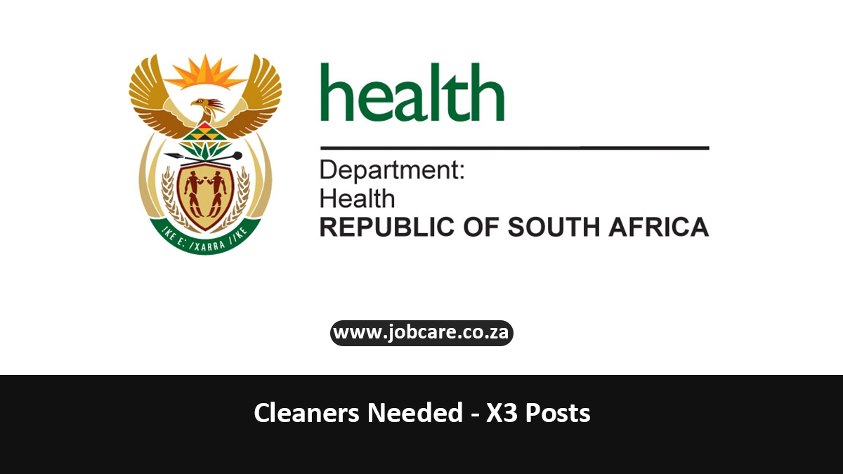 Cleaners Needed - X3 Posts