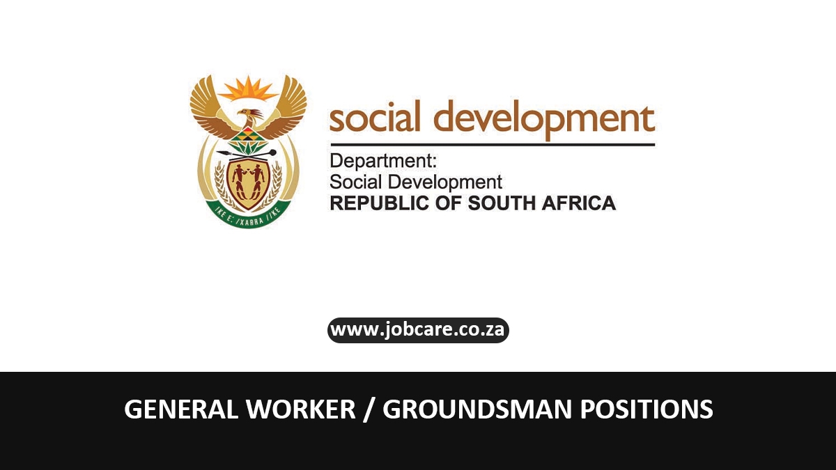 GENERAL WORKER / GROUNDSMAN POSITIONS