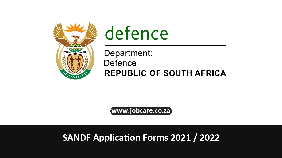 SANDF Application Forms 2021 / 2022