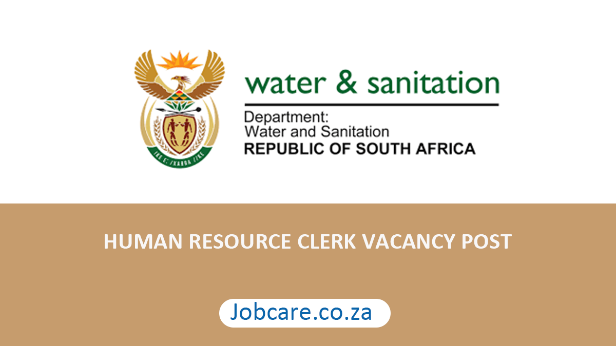 HUMAN RESOURCE CLERK VACANCY POST