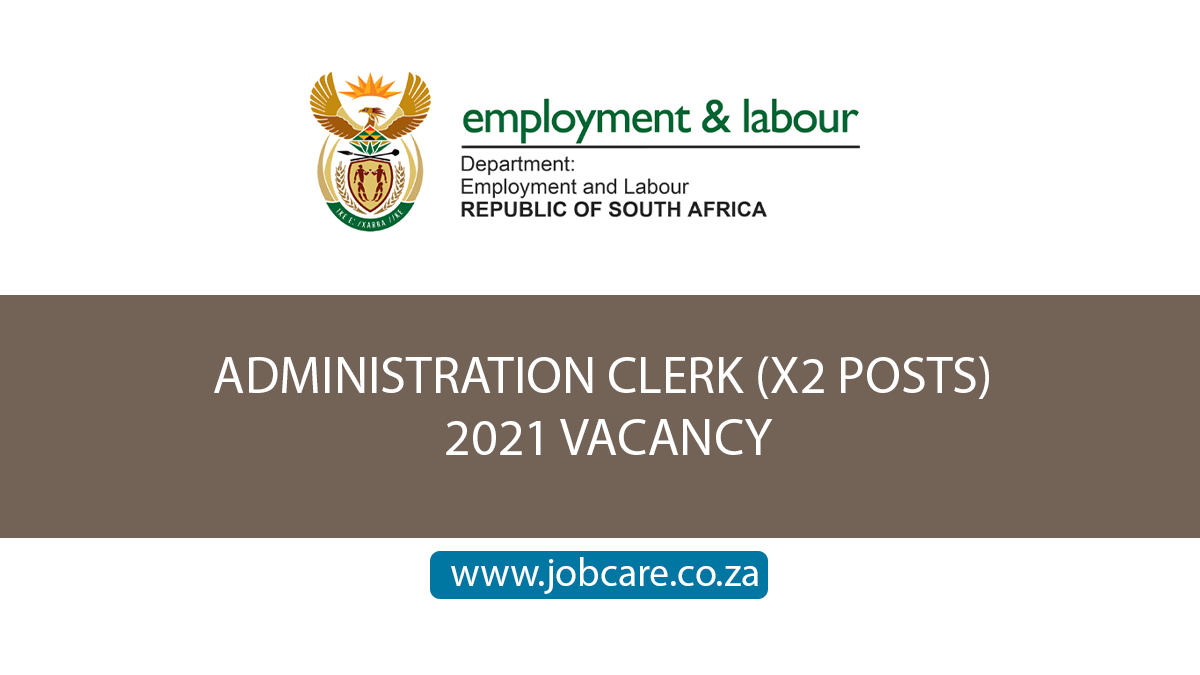 ADMINISTRATION CLERK (X2 POSTS) 2021 VACANCY