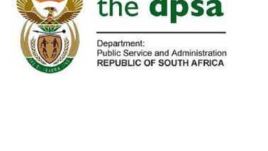 INTERNSHIPS: DEPT OF PUBLIC SERVICE AND ADMINISTRATION