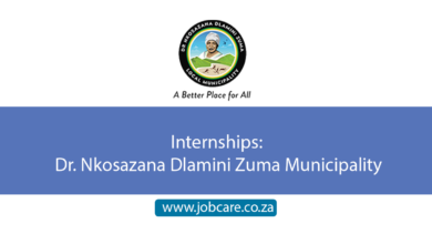 Internship Program at Dr. Nkosazana Dlamini Zuma Municipality