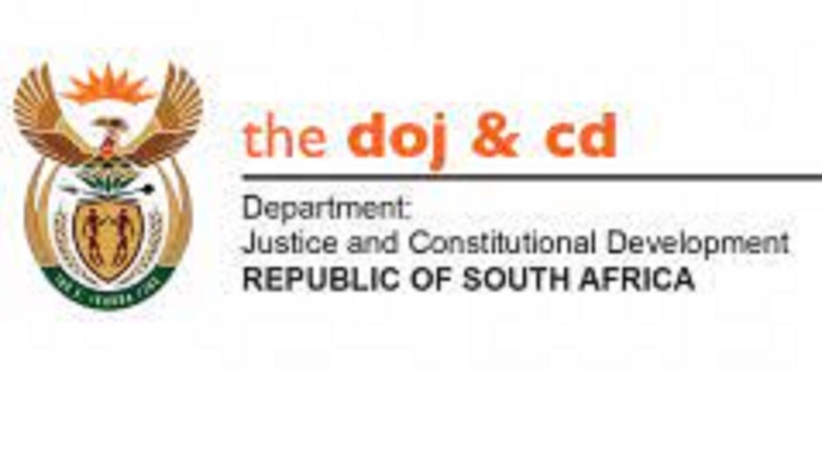 DEPARTMENT OF JUSTICE AND CONSTITUTIONAL DEVELOPMENT