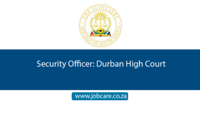 Security Officer: Durban High Court