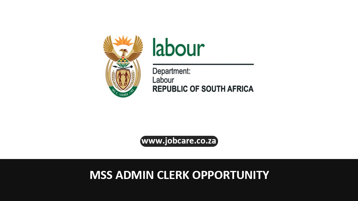 MSS ADMIN CLERK OPPORTUNITY