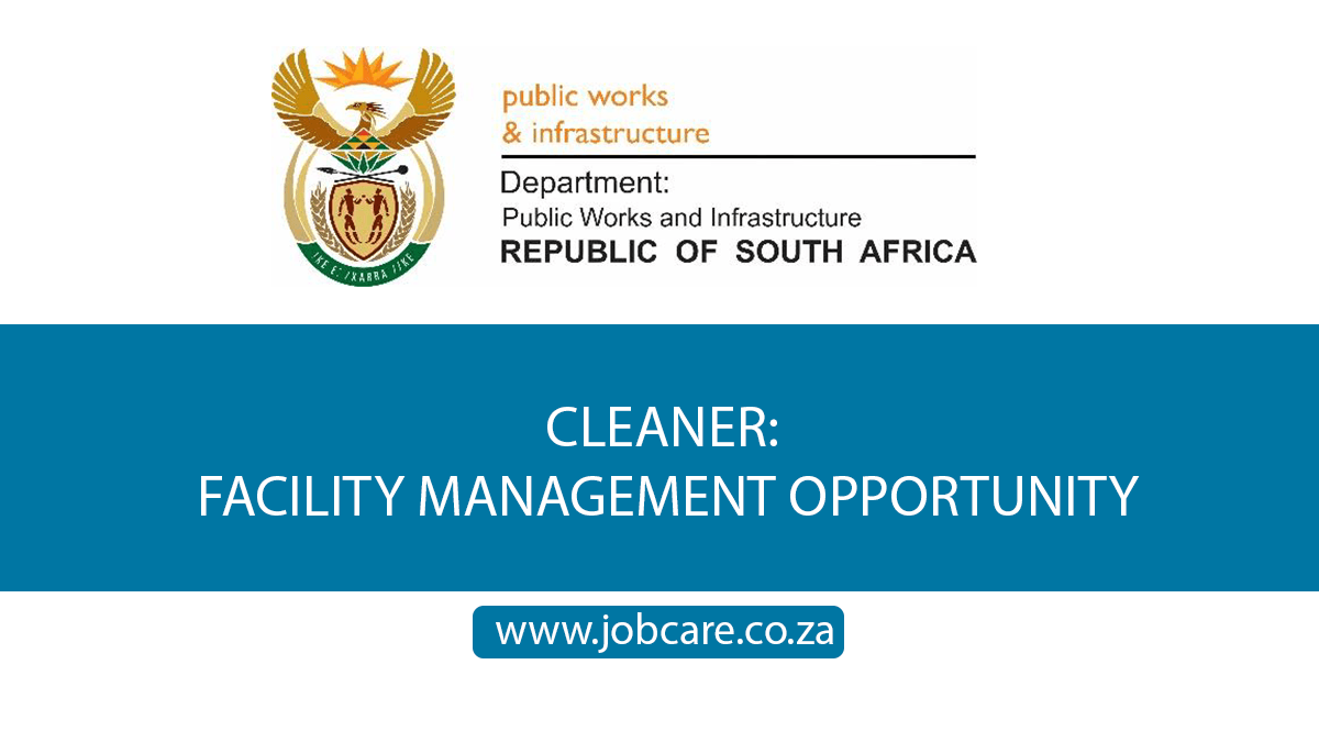 CLEANER: FACILITY MANAGEMENT OPPORTUNITY