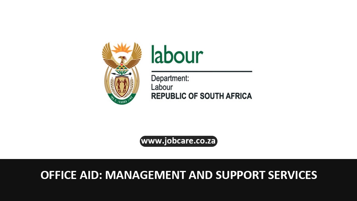 OFFICE AID: MANAGEMENT AND SUPPORT SERVICES