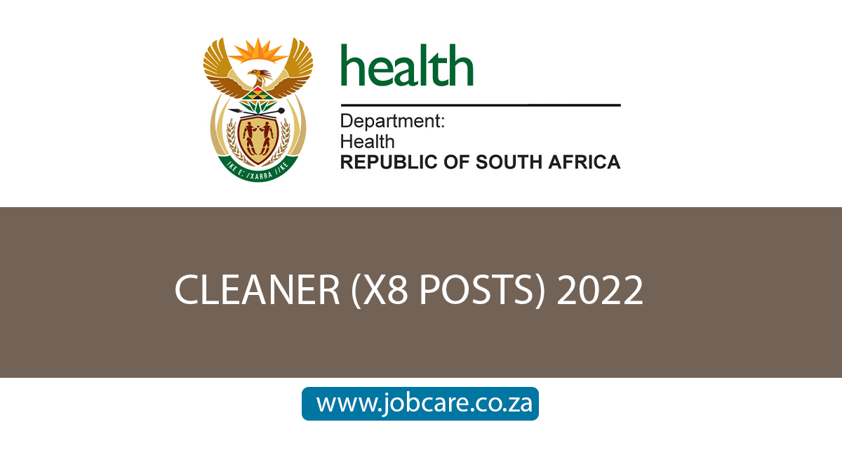 CLEANER (X8 POSTS) 2022