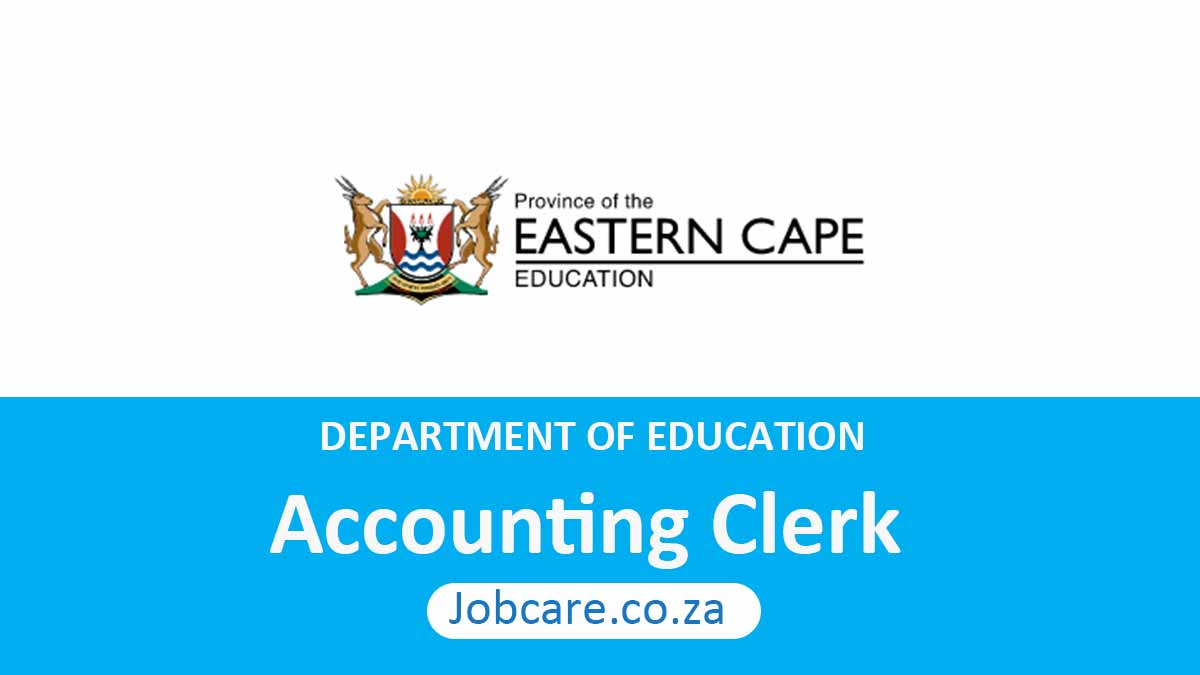 Accounting Clerk at Zwelitsha