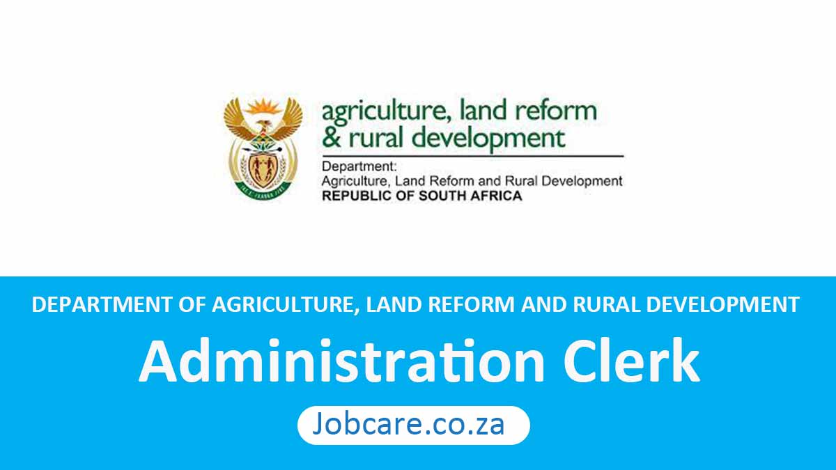 DALRRD: Administration Clerk
