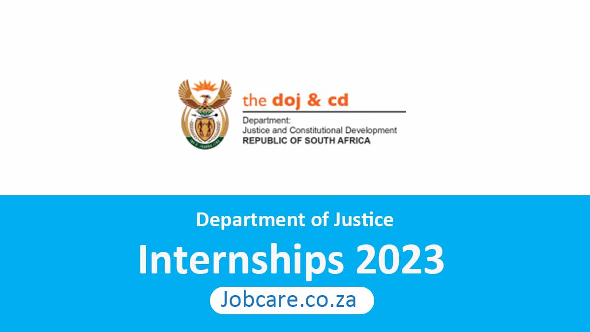 Department of Justice: Internships 2023