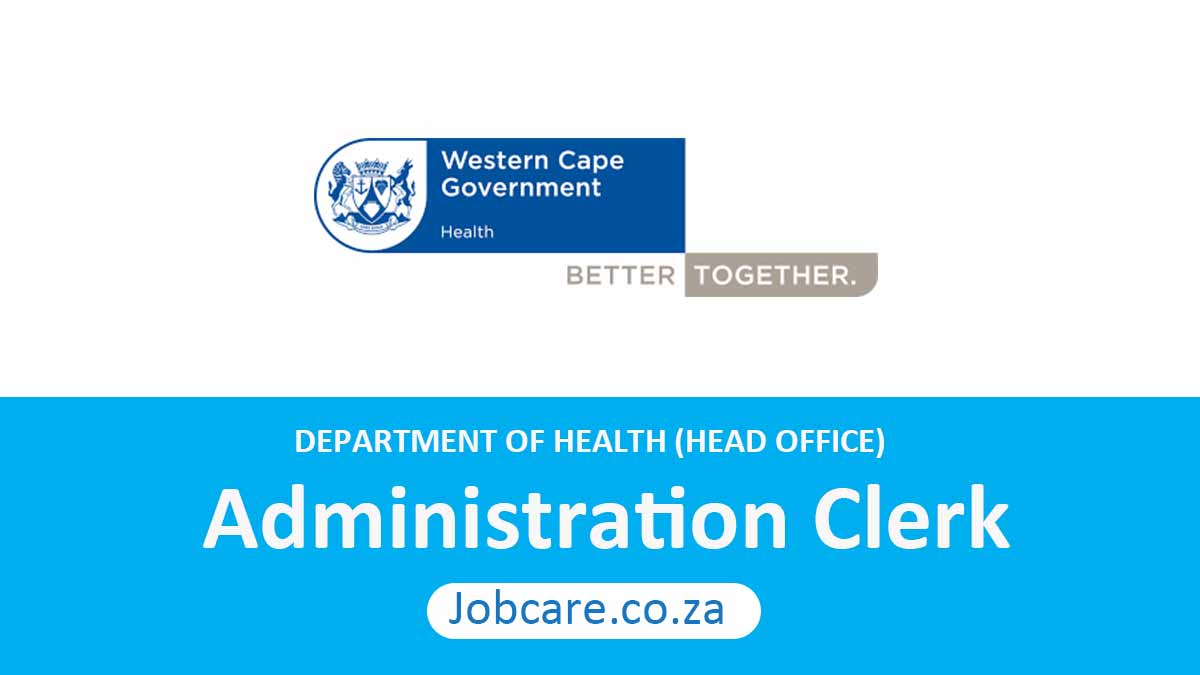 Dept of Health: Administration Clerk