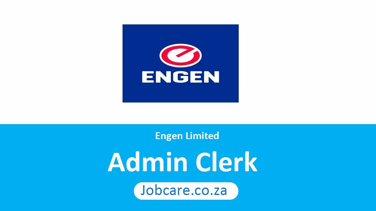 Engen: Admin Clerk