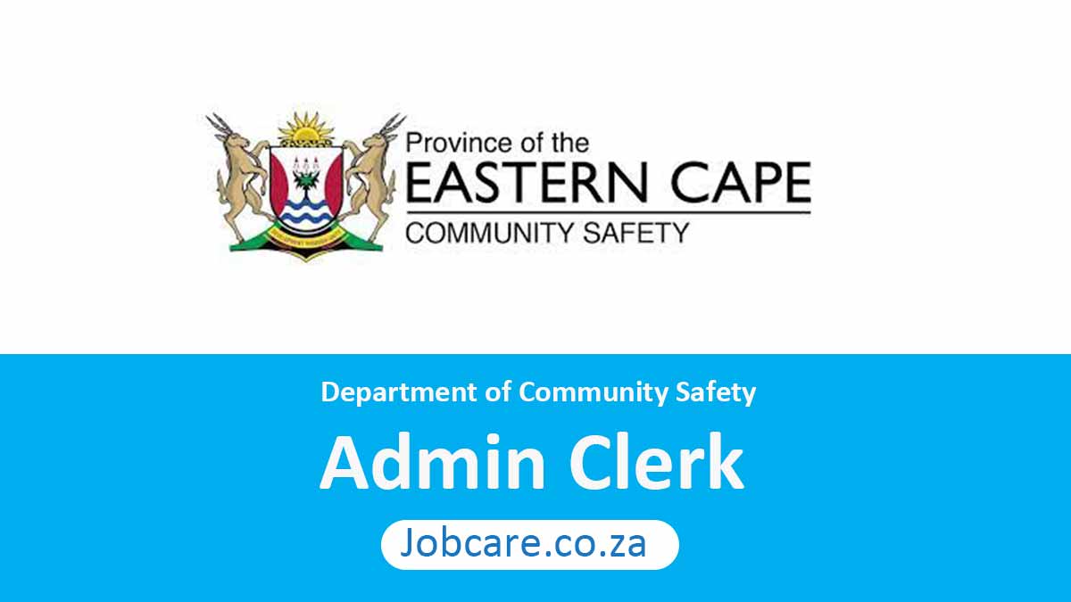Gqeberha: Admin Clerk