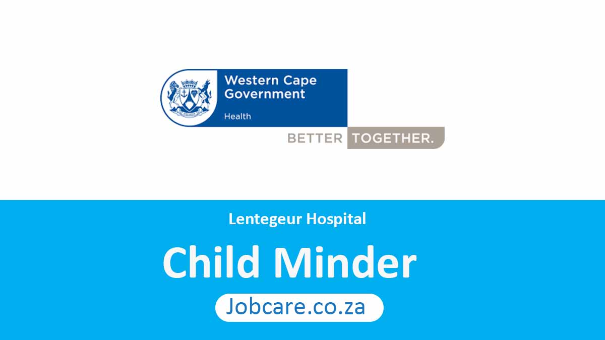 Lentegeur Hospital: Child Minder