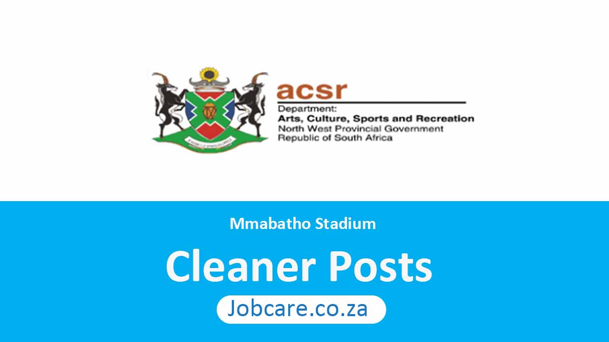 Mmabatho Stadium: Cleaner Posts