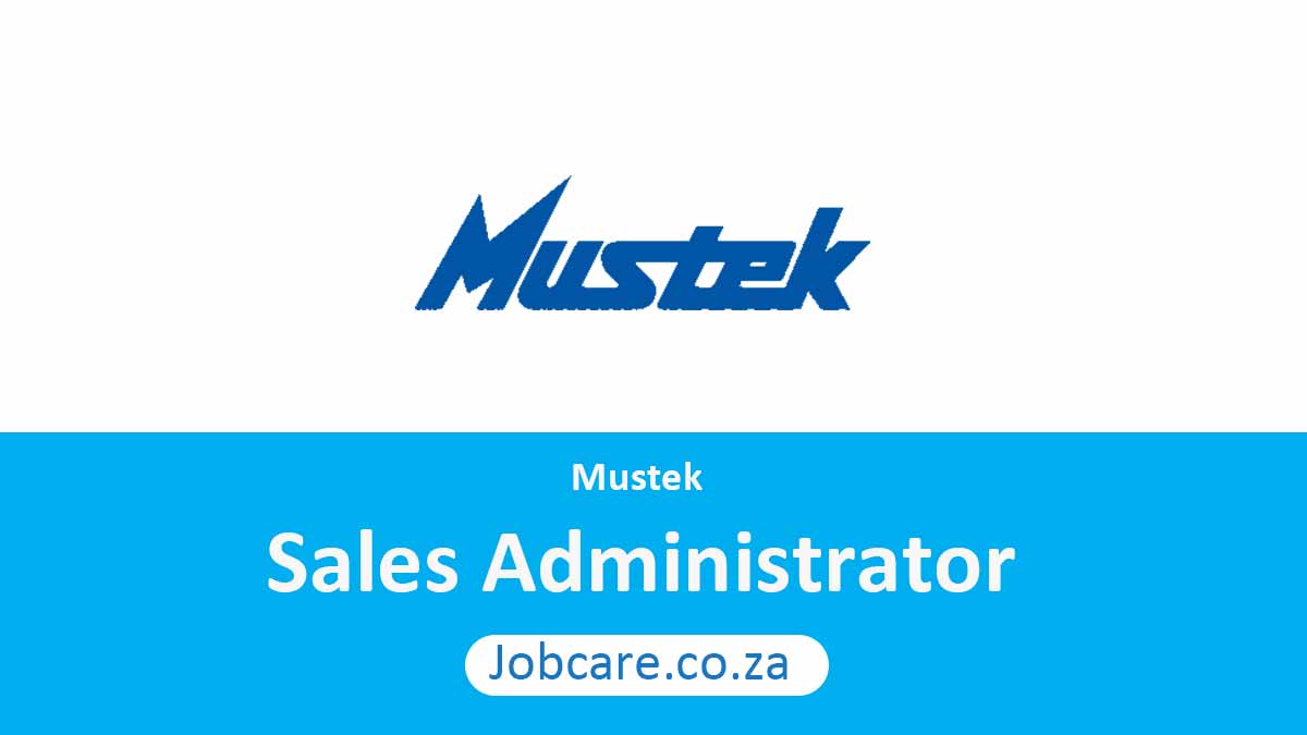 Mustek: Sales Administrator