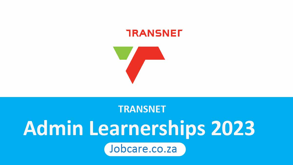 Transnet: Admin Learnerships 2023