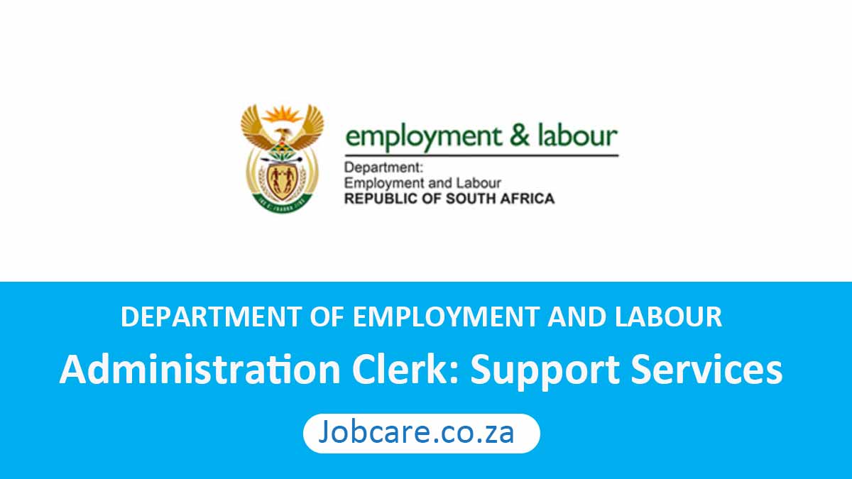 Administration Clerk: Support Services