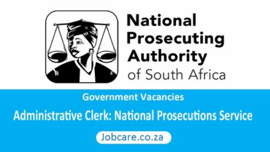 Administrative Clerk: National Prosecutions Service
