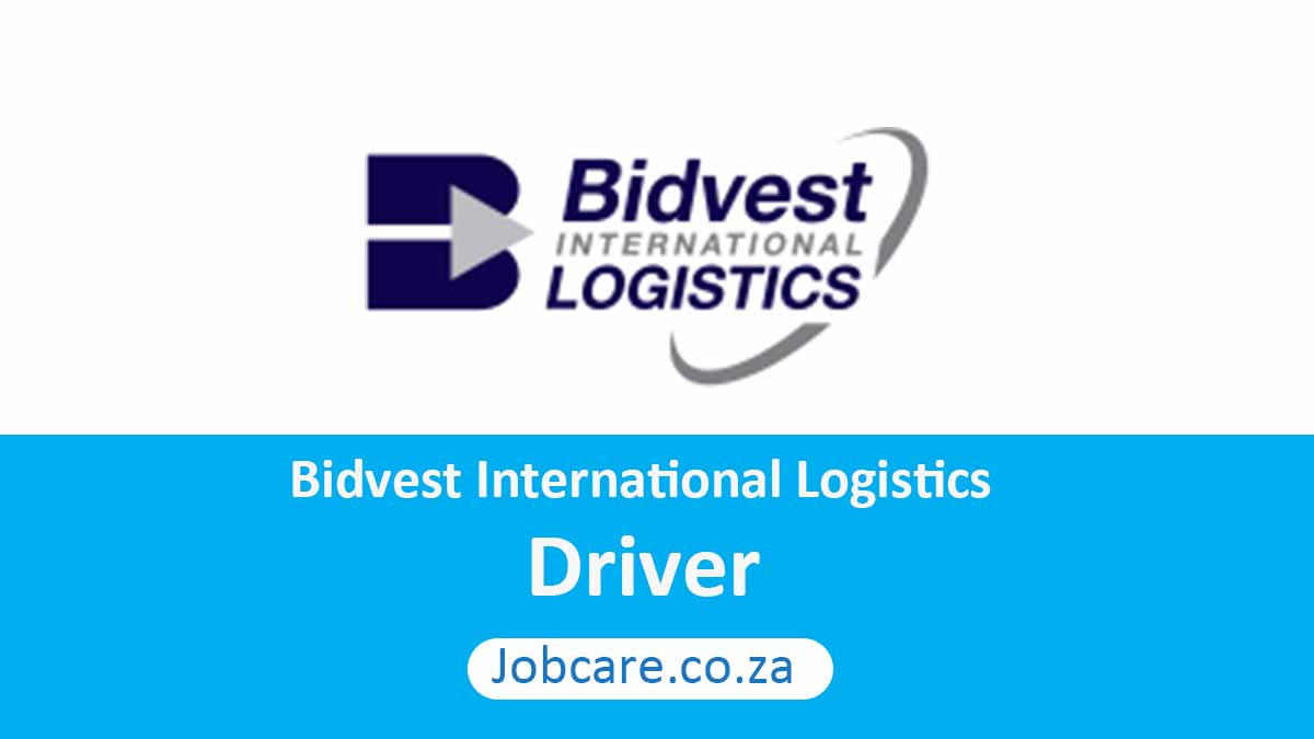 Bidvest International Logistics: Driver