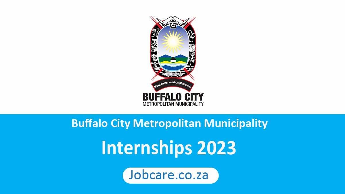 Buffalo City Metropolitan Municipality: Internships 2023