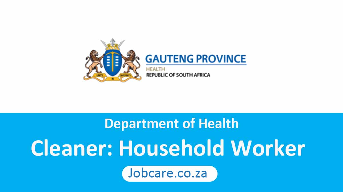 Cleaner: Household Worker