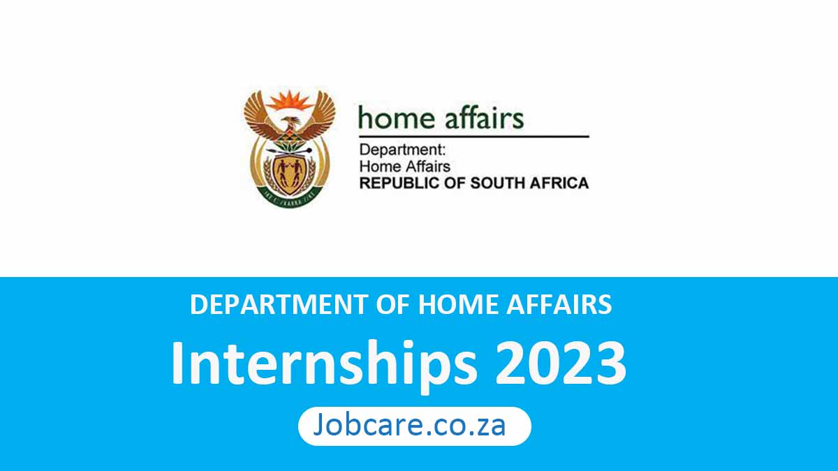 Department of Home Affairs: Internships 2023