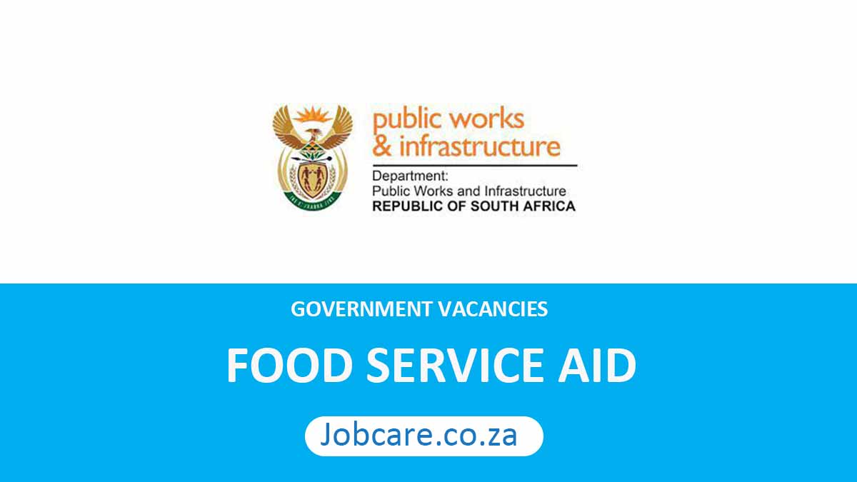 Food Service Aid: Cleaning Services