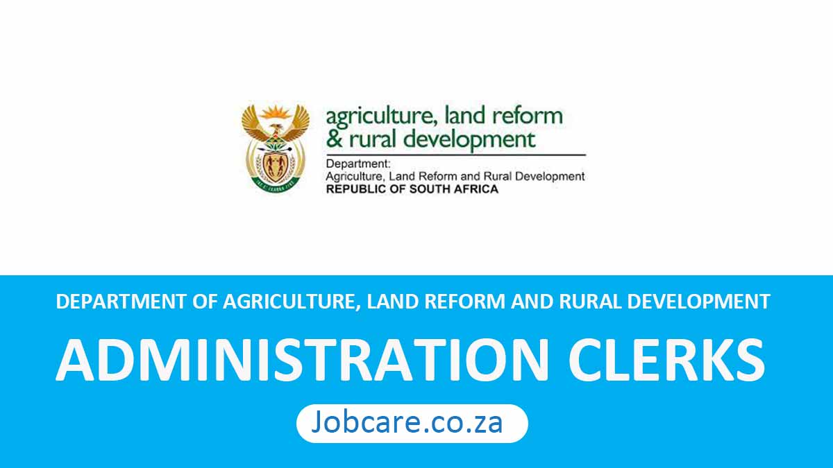PTA Dept of Africulture: Administration Clerk