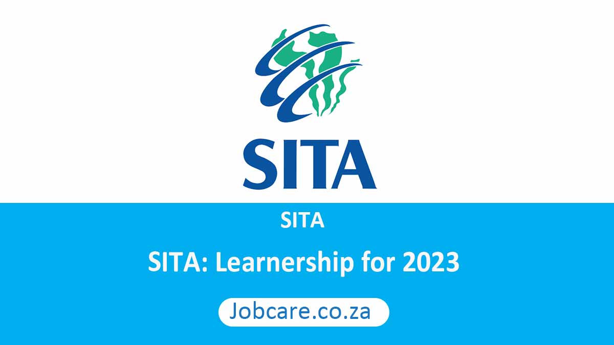 Apply for SITA Learnership for 2023