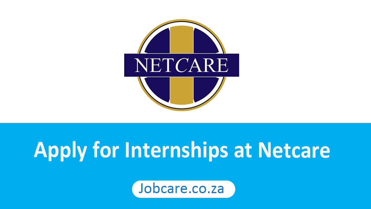 Apply for Internships at Netcare