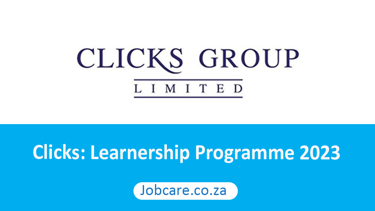Clicks: Learnership Programme 2023