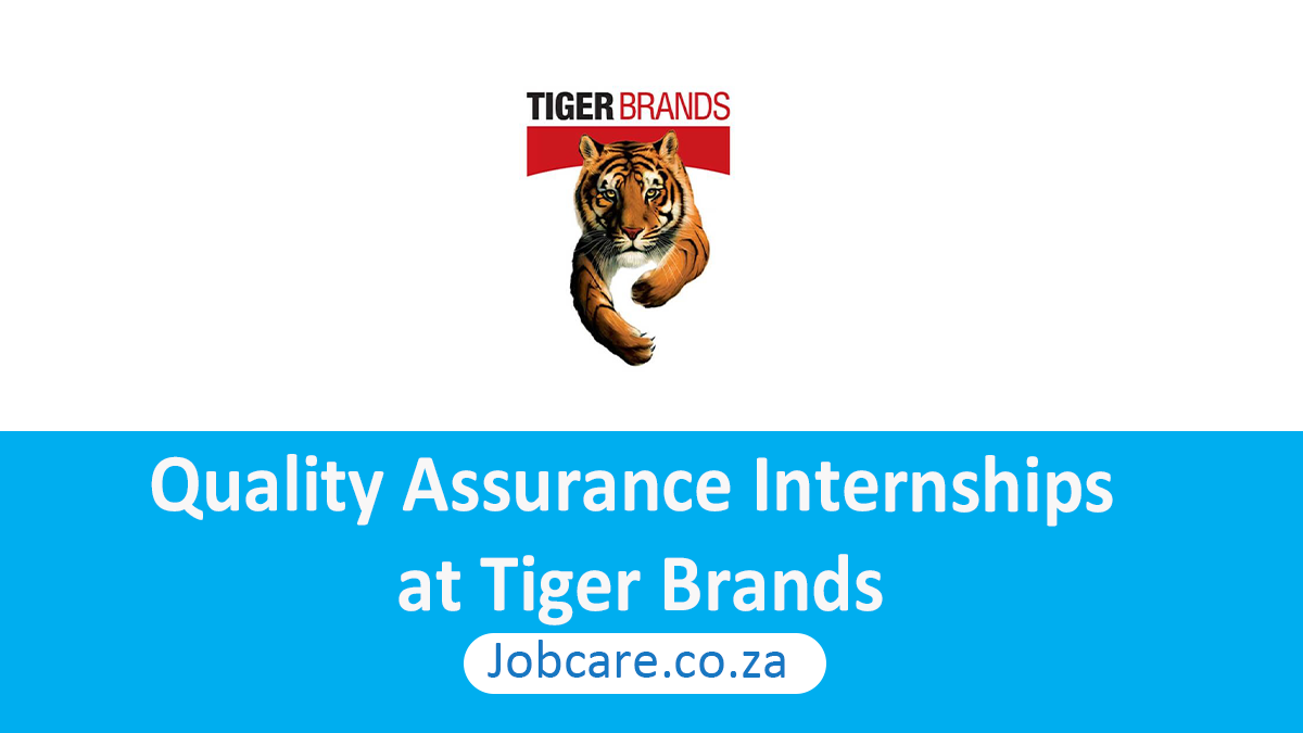 Quality Assurance Internships at Tiger Brands