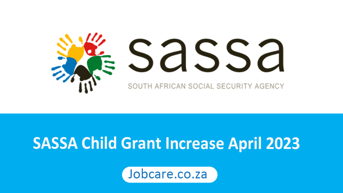 SASSA Child Grant Increase April 2023