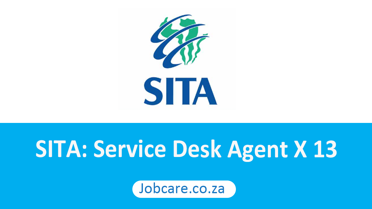 SITA: Service Desk Agent X 13