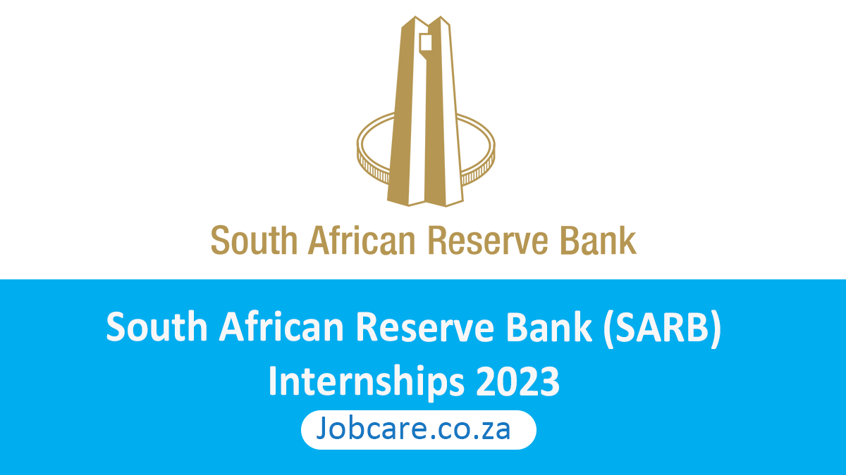 South African Reserve Bank (SARB): Internships 2023