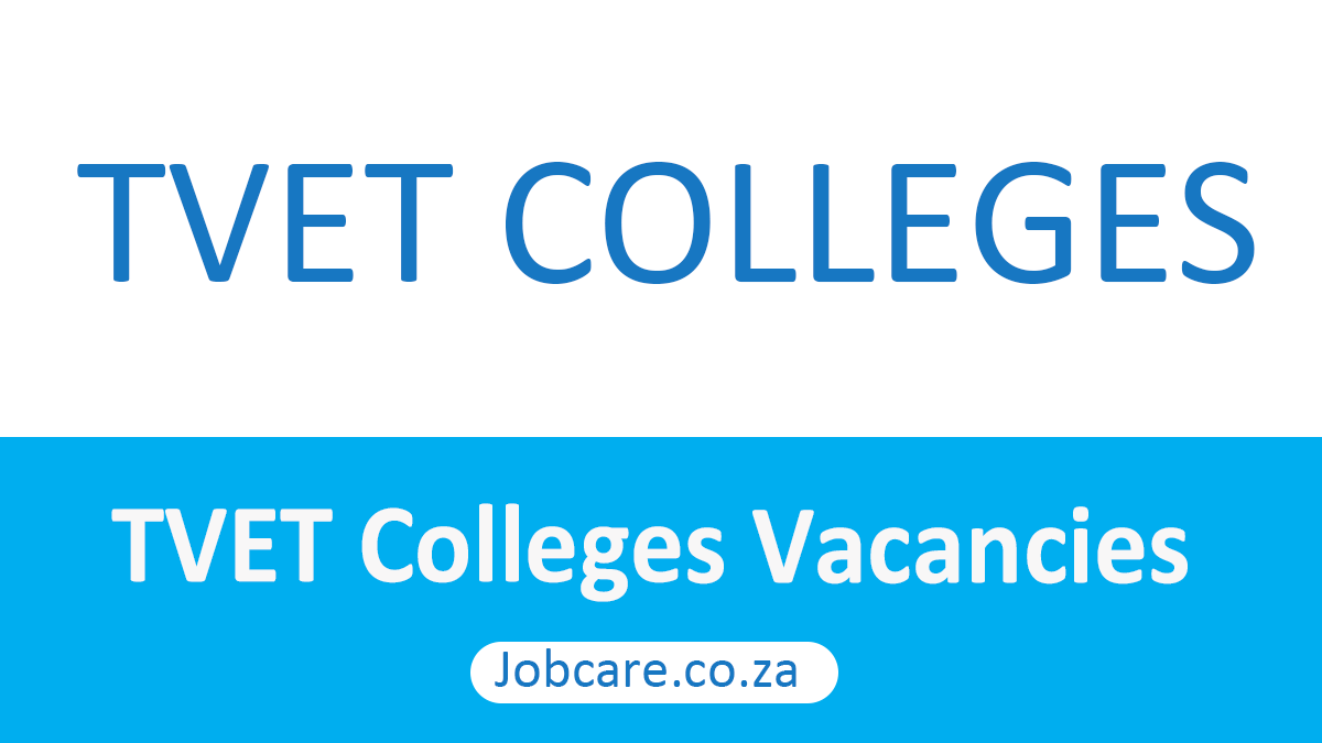 TVET Colleges Vacancies