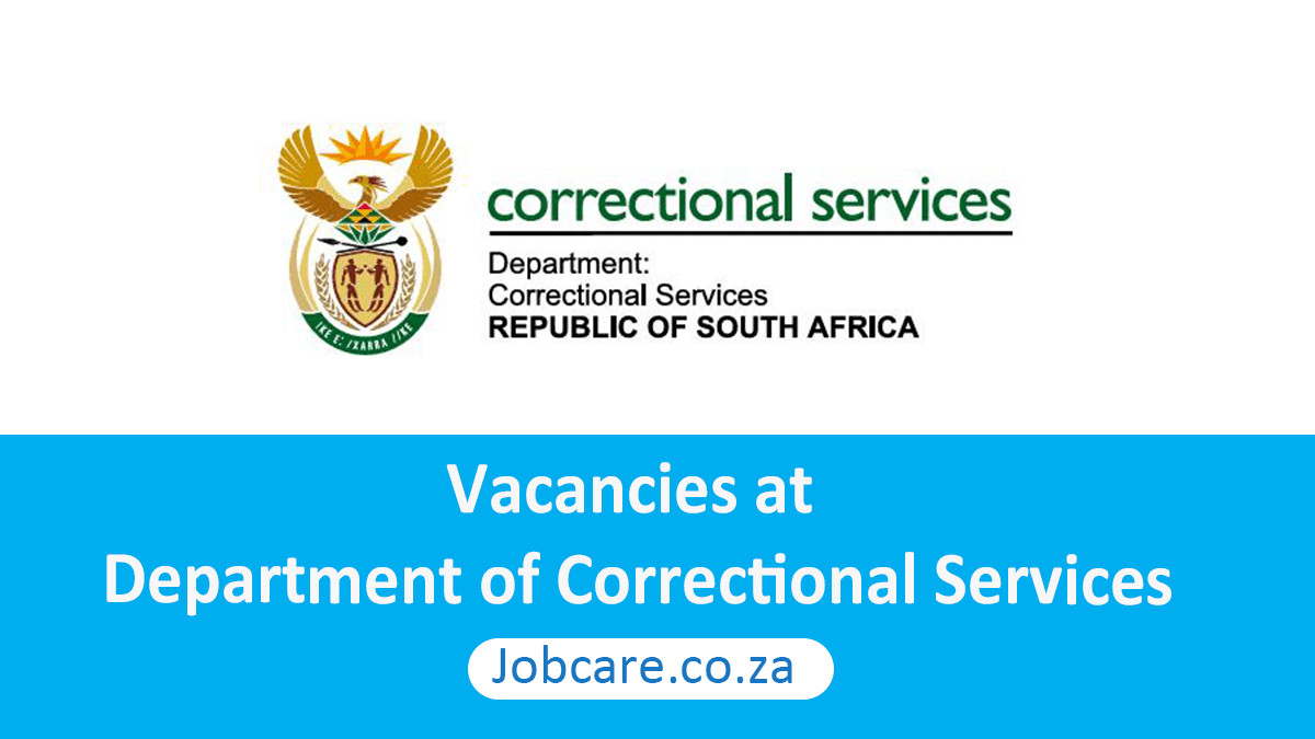 Vacancies at Department of Correctional Services