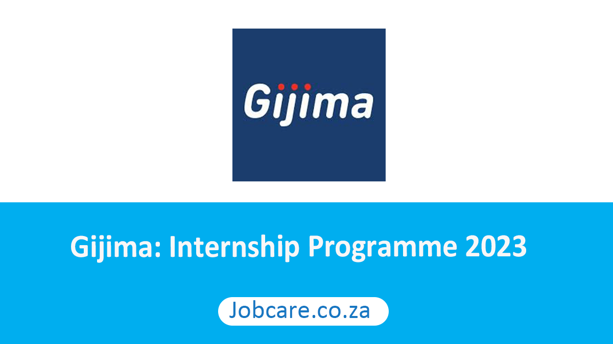 Gijima: Internship Programme 2023