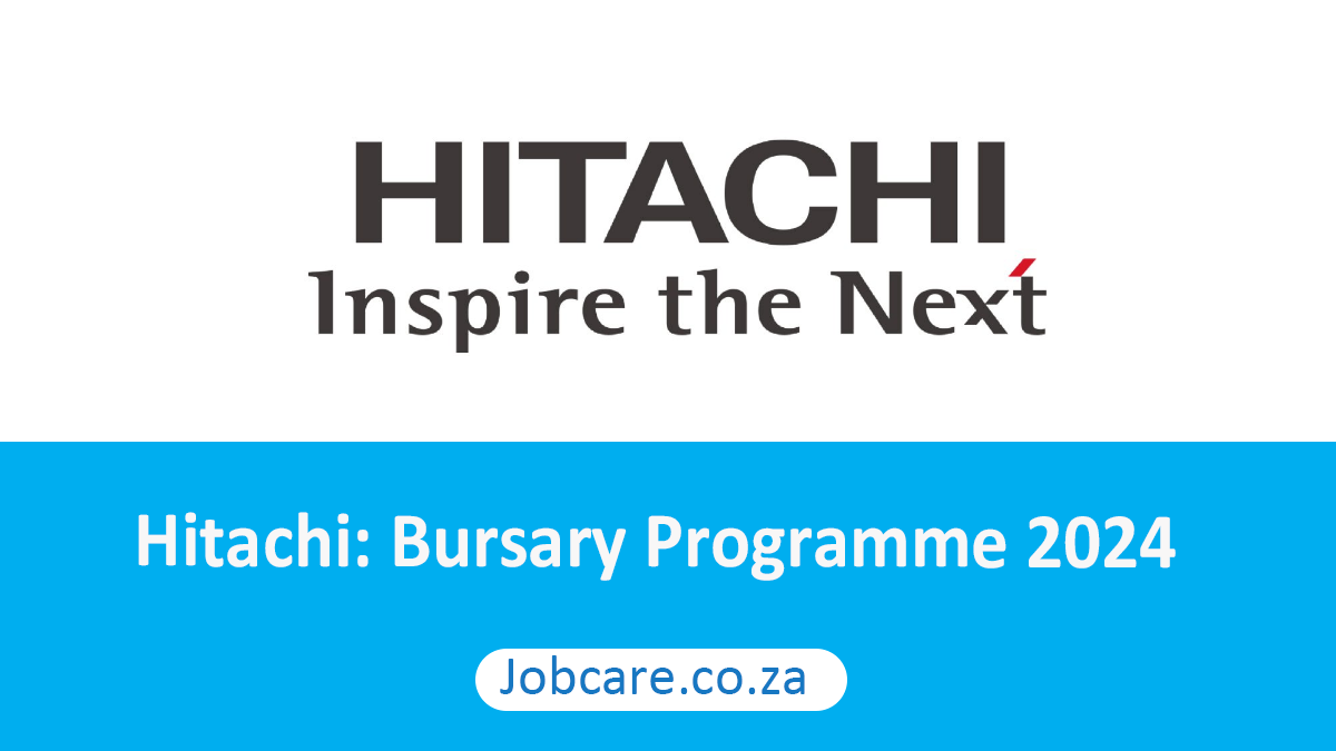 Hitachi: Bursary Programme 2024