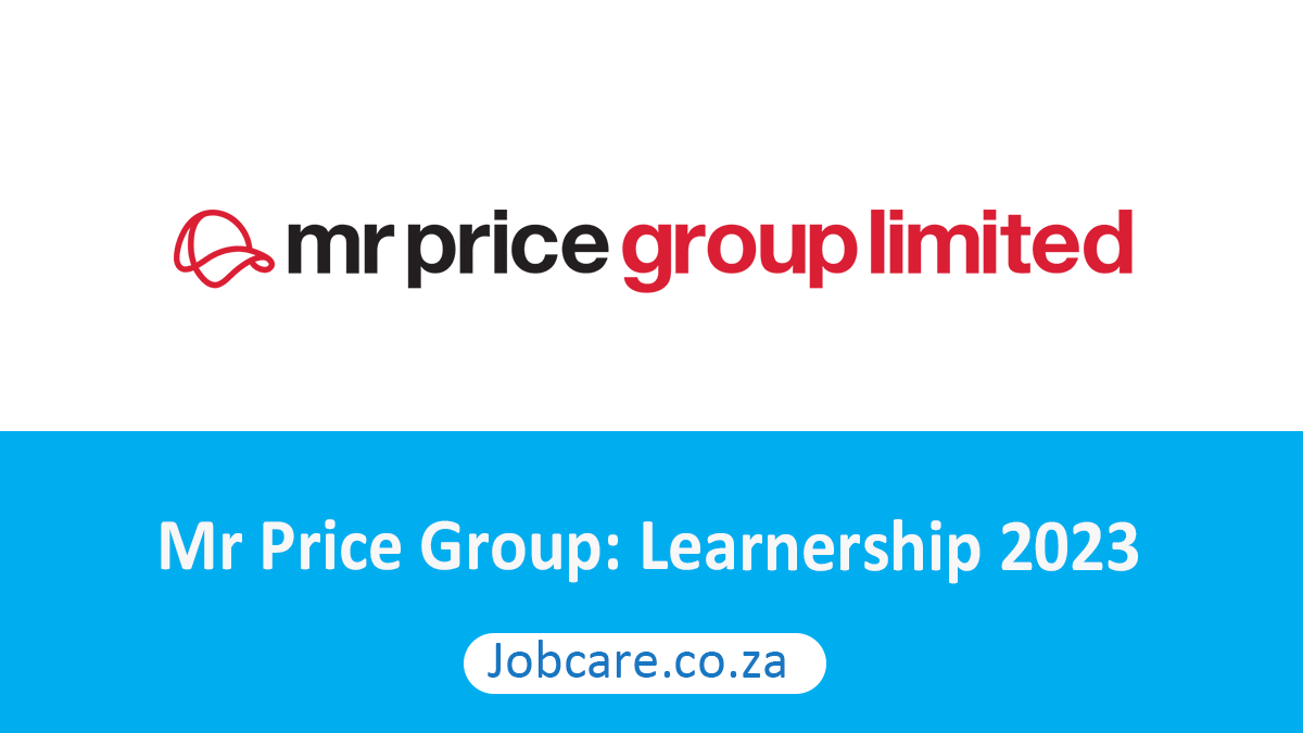 Mr Price Group Learnership 2023