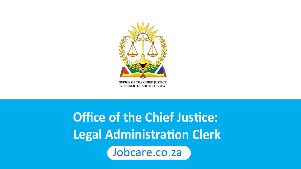 Office of the Chief Justice Legal Administration Clerk