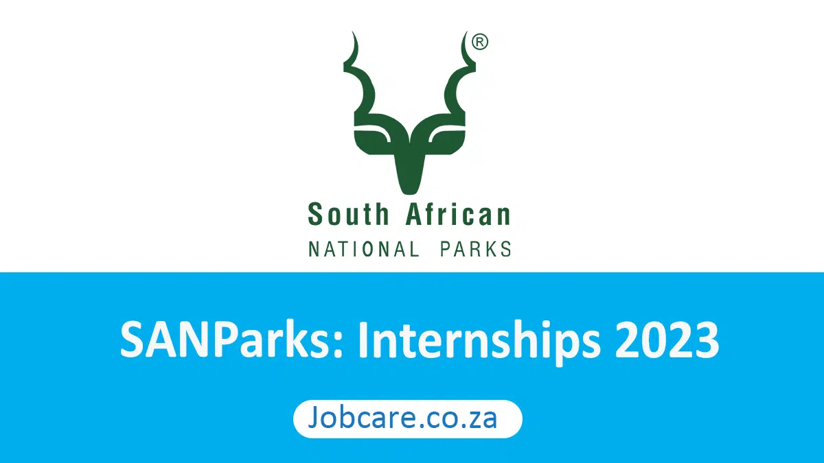 SANParks Internships 2023