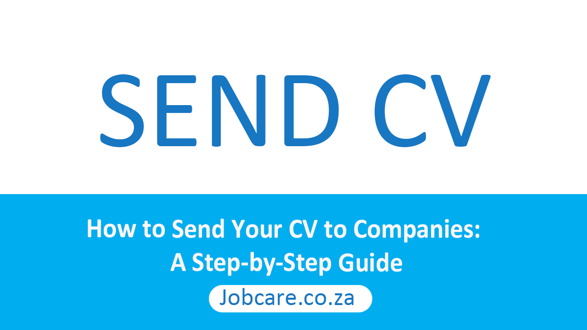 Send CV to Companies