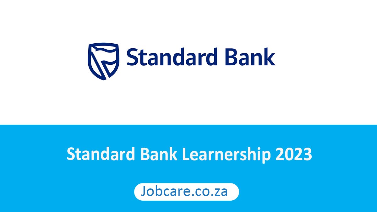 Standard Bank Learnership 2023