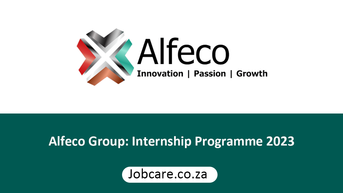 Alfeco Group: Internship Programme 2023