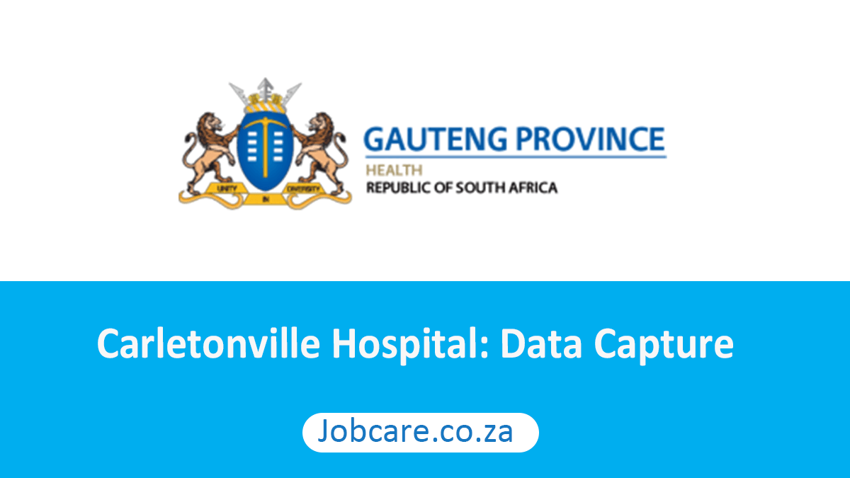 Carletonville Hospital: Data Capture