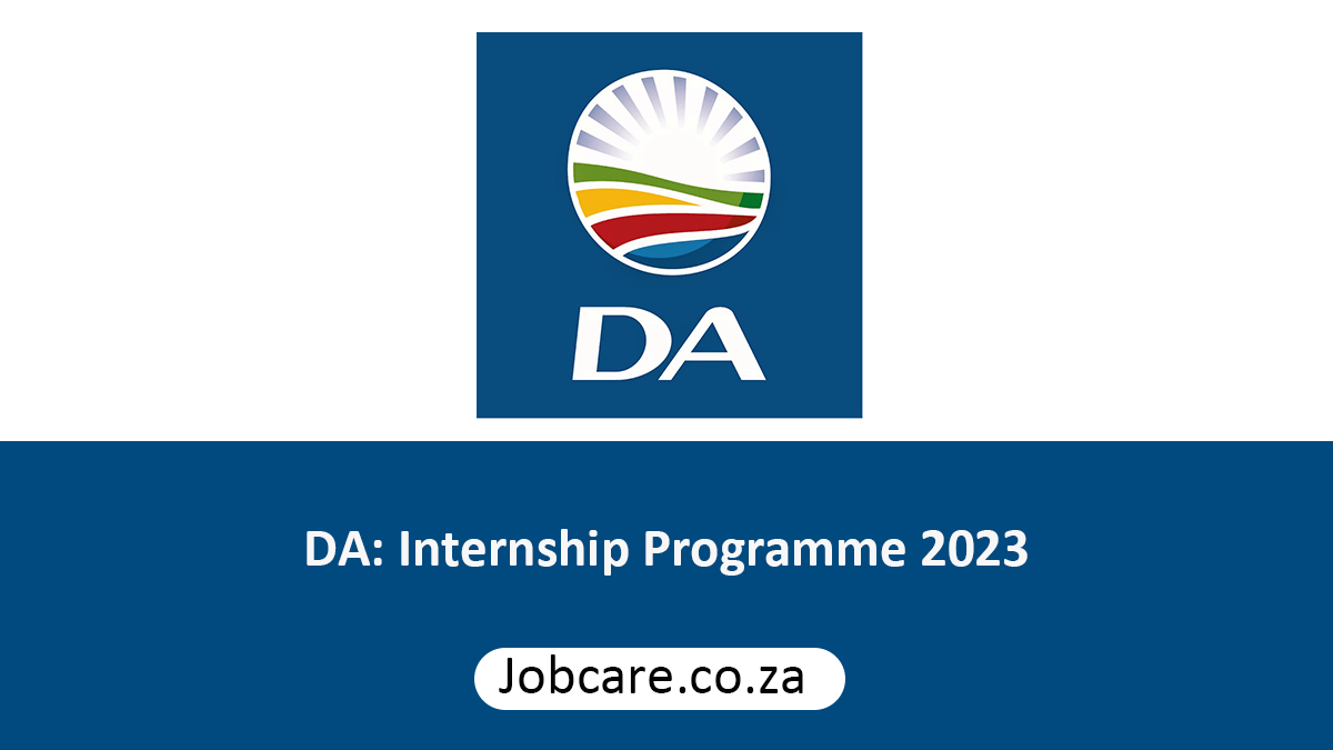 DA: Internship Programme 2023